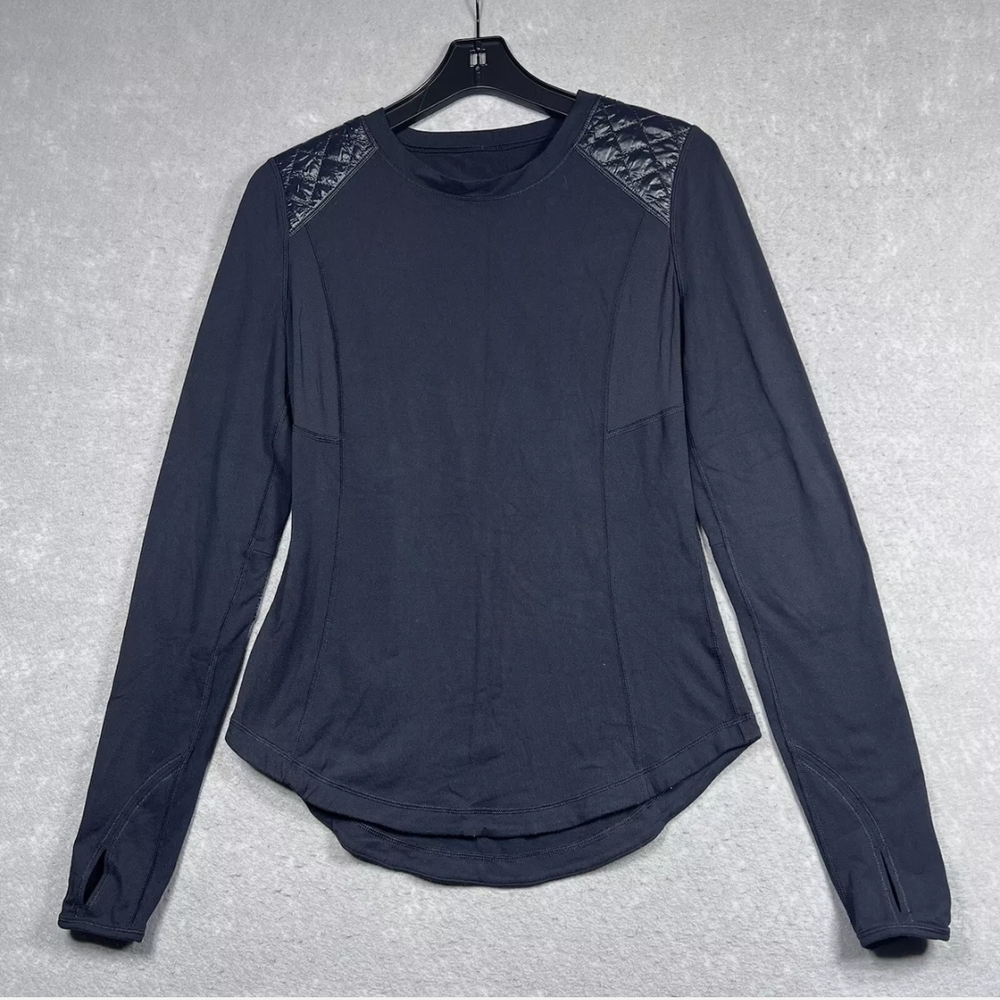 LULULEMON RUN ICE QUEEN WITH QUILTED SHOULDER ELBOW PATCH 